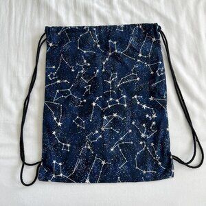 Constellation drawstring backpack | stars space